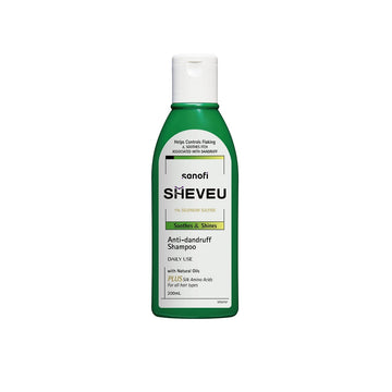 Sheveu Soothes & Shines Anti-dandruff Shampoo - Green for All Hair Types